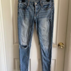 American Eagle Skinny Jeans with Side Zip